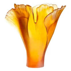 Vase gm ginkgo daum
