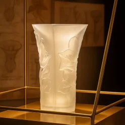 Vase magnum Lys blanc Daum