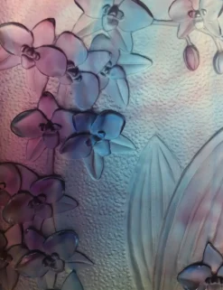 Vase magnum orchidee Daum