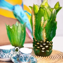 Vase Or Palm Beach Daum