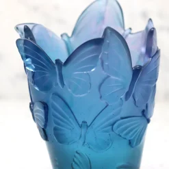 Vase papillon daum