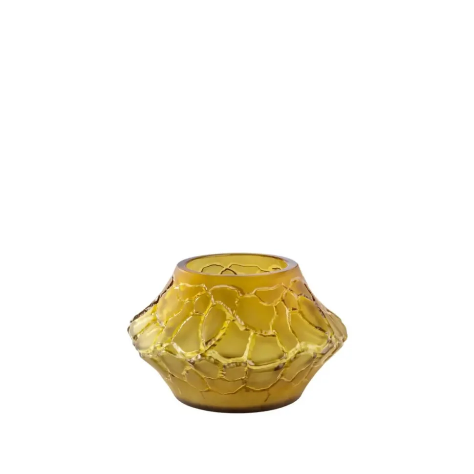 Vase photophore Caldera pm Lalique