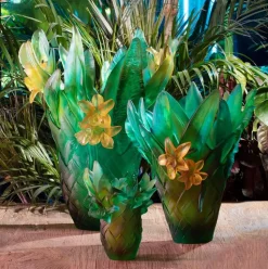 Vase pm tressage daum