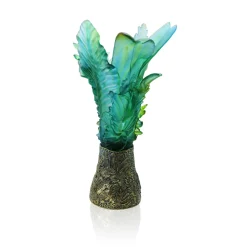 Vase Prestige Bornéo tropical Daum par Émilio Robba