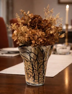 Vase roi de la forêt cristal