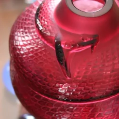 Vase serpent rouge Lalique