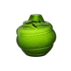 Vase serpent vert amazone Lalique