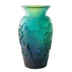 Vase Shogo Kariyazaki hiver bleu Daum