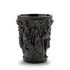 Vase sirènes cristal noir lalique terry rodgers