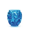 Vase tourbillons bleu clair 999 ex Lalique