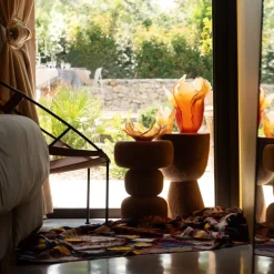 Vase tulipe ambre daum