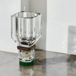 Vase Utah clair brun vert Reflections Copenhagen