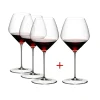 Verre pinot noir dégustation Veloce Riedel X4 (dont 1 gratuit)