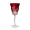 Verre vin cristal rouge Timeless N°2