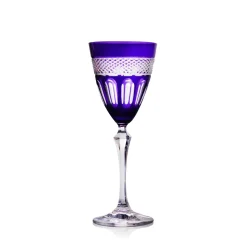Verre vin cristal violet Mireille N°3