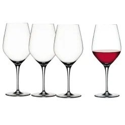 Verres vin rouge authentis x4