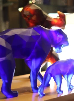 Wild panther bleu orlinski daum